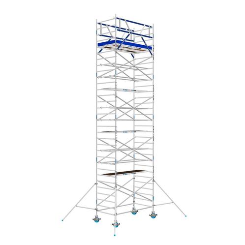 ASC Rolsteiger 135 x 250 x 10.2 mtr WH CLASSIC, Doe-het-zelf en Bouw, Steigers, Rolsteiger of Kamersteiger, Nieuw, 5 meter of hoger