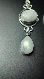 Oorbellen van Regenboog maansteen in Zilver 925 · Mystieke