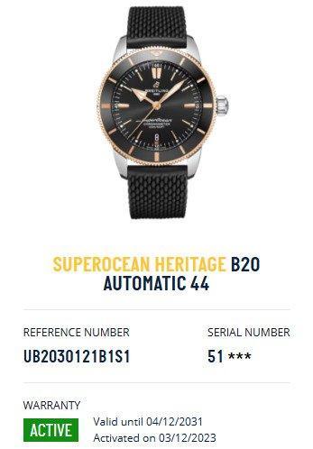 Breitling - Superocean Heritage II B20 44 - UB2030121B1S1 -, Handtassen en Accessoires, Horloges | Heren