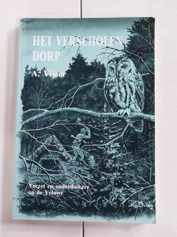 VERSCHOLEN DORP 9789071097164 A. Visser, Boeken, Oorlog en Militair, Gelezen, Verzenden