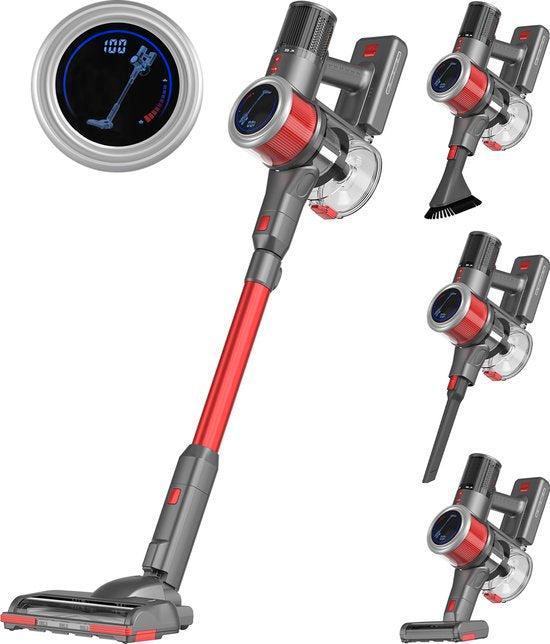 2dekans | Auronic Steelstofzuiger - Draadloos - Zelfstaande, Elektronische apparatuur, Stofzuigers, Ophalen of Verzenden