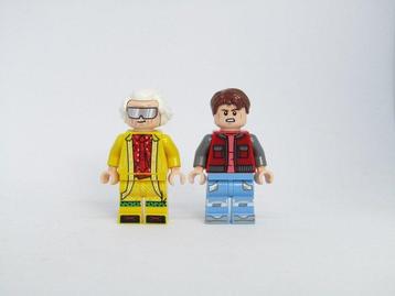 Lego - Back to the future - Marty McFly & Doc Brown