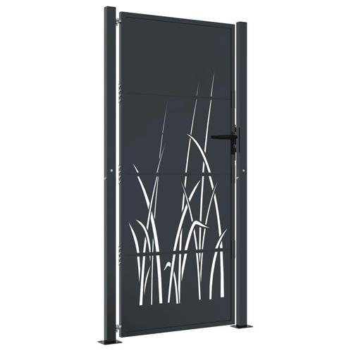 Poort Antraciet - Hekwerk Toegang - OP=OP - Koopje!, Tuin en Terras, Tuinhekken en Hekwerk, Met poort, Nieuw, IJzer, Tuinhek, Verzenden