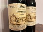 1969 Vieux Château Certan - Pomerol - 2 Fles (0,75 liter), Verzamelen, Nieuw