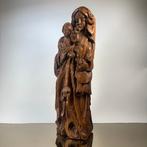 sculptuur, Heilige Madonna met kind - Frankrijk - 1800 - 53, Antiek en Kunst