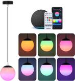 Hanglamp - RGB LED - Dimbaar - Zwart - Aigostar, Verzenden