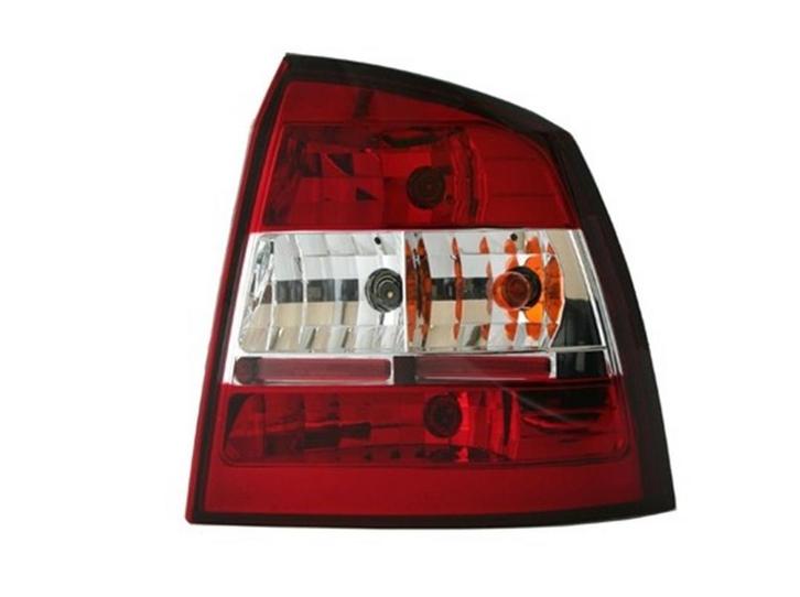 Achterlichten Opel Astra G 3/5D rood/wit, Auto-onderdelen, Verlichting, Nieuw, Opel, Verzenden
