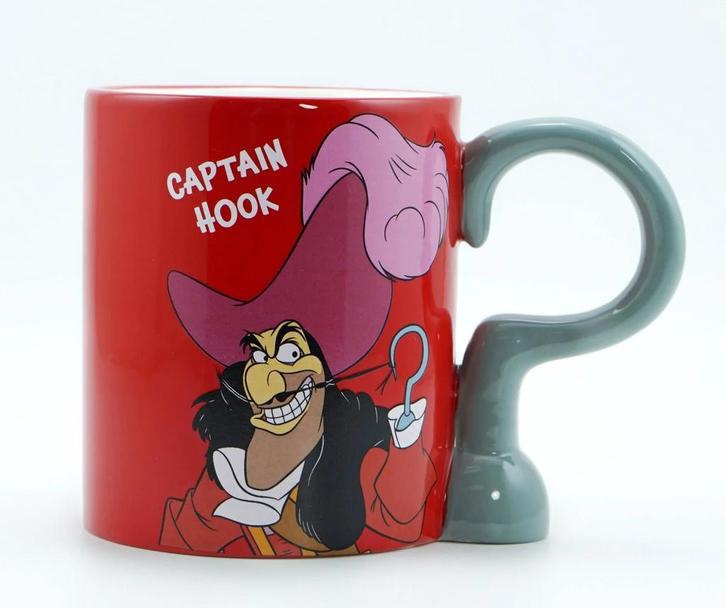 Peter Pan Captain Hook 3D Mok, Collections, Disney, Enlèvement ou Envoi
