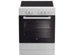 Beko FSM67010GW - Keramisch Fornuis - 4 kookzones - 66 liter, Huis en Inrichting, Verzenden, Zo goed als nieuw
