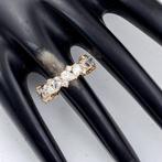 Zonder minimumprijs - Ring - 14 karaat Witgoud - 3.61ct. tw.
