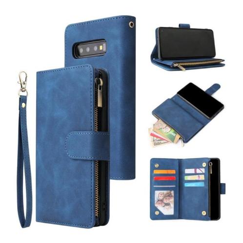 Samsung Galaxy S10e - Leren Wallet Flip Case Cover Hoesje, Télécoms, Téléphonie mobile | Housses, Coques & Façades | Samsung, Envoi