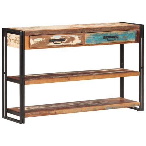 vidaXL Dressoir 120x30x75 cm massief gerecycled hout, Huis en Inrichting, Kasten | Dressoirs, Nieuw, Verzenden