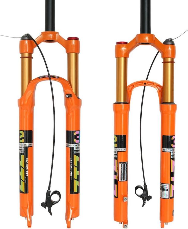 Luchtgeveerde Fietsvork 27.5 | Tweede Kansje | OP = OP, Fietsen en Brommers, Fietsonderdelen, Mountainbike, Nieuw, Voorvork, Verzenden