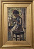 Gennaro Villani (1885 - 1948) - Piccola ricamatrice