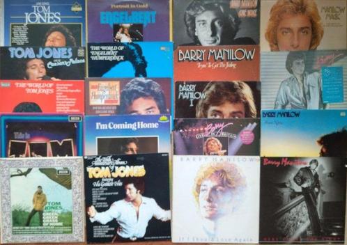 Barry Manilow / Engelbert Humperdinck / Tom Jones - 19 x LPs, Cd's en Dvd's, Vinyl Singles