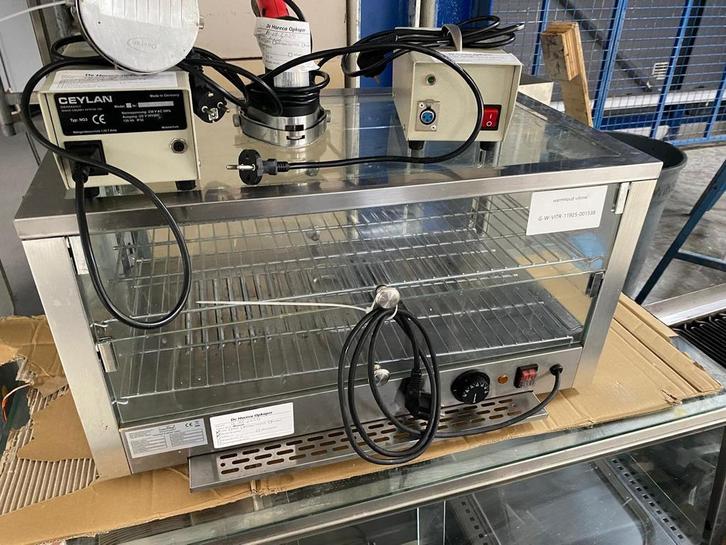 opzet warmhoud vitrine - 40x70x37,5 lxbxh, Zakelijke goederen, Horeca | Keukenapparatuur, Ophalen of Verzenden