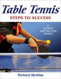 Steps to success sports series: Table tennis: steps to, Livres, Livres Autre, Envoi