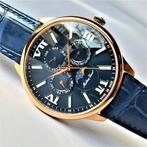 Mathey-Tissot - Moon Phase - Calendar - 18K Gold - New -, Handtassen en Accessoires, Horloges | Heren, Nieuw
