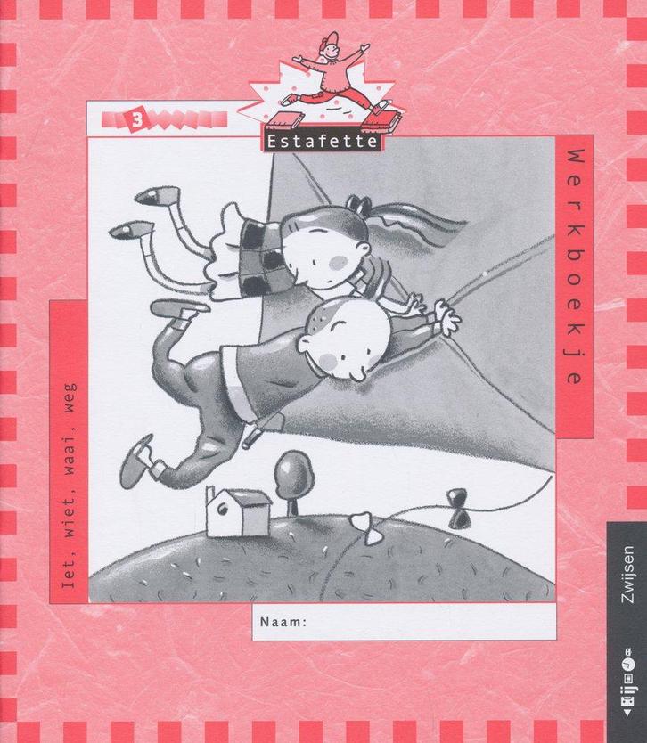 Estafette Werkboekje 3 Iet, Wiet, Waai, Weg. (pak 5 stuks), Boeken, Schoolboeken, Verzenden