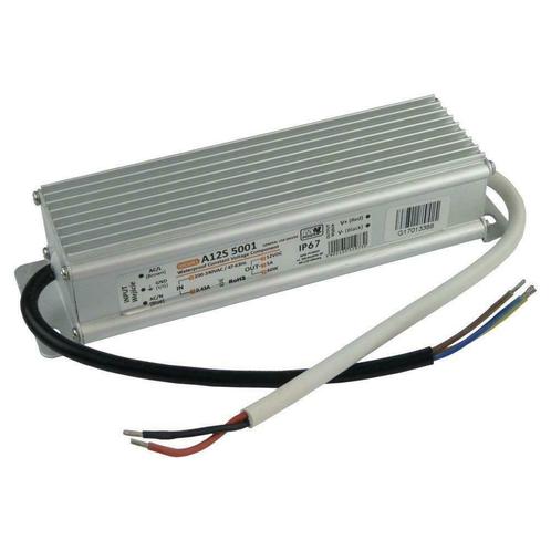 LED Strip voeding - 12V - 5A - 60W - waterdicht IP67, Huis en Inrichting, Lampen | Overige, Ophalen of Verzenden