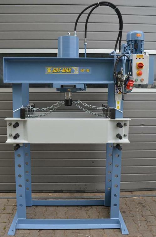 SAY-MAK werkplaatpsers garagepers hydraulische pers 100 ton, Bricolage & Construction, Outillage | Autres Machines