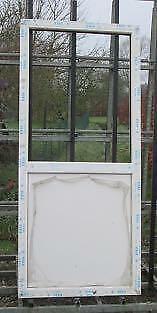 pvc raam , chassis van 90 x 202  wit, Doe-het-zelf en Bouw, Raamkozijnen en Schuifdeuren, Inclusief glas, Nieuw, Kunststof, Raamkozijn