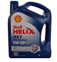 Shell Helix HX7 Professional AV 5W30 5 Liter, Autos : Divers, Produits d'entretien, Enlèvement ou Envoi