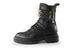 Linea Zeta Veterboots in maat 39 Zwart | 5% extra korting, Kleding | Dames, Schoenen, Verzenden, Zwart, Overige typen, Zo goed als nieuw