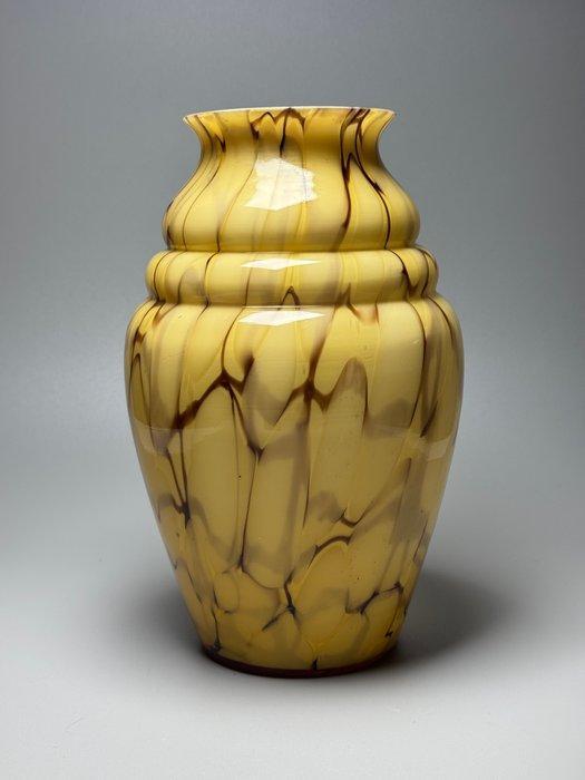 verreries Scailmont - Vaas - ART DECO - Glas - 25 cm, Antiek en Kunst, Kunst | Designobjecten