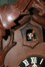 Koekoeksklok - Hout, Koper - 1970-1980, Antiek en Kunst, Antiek | Klokken