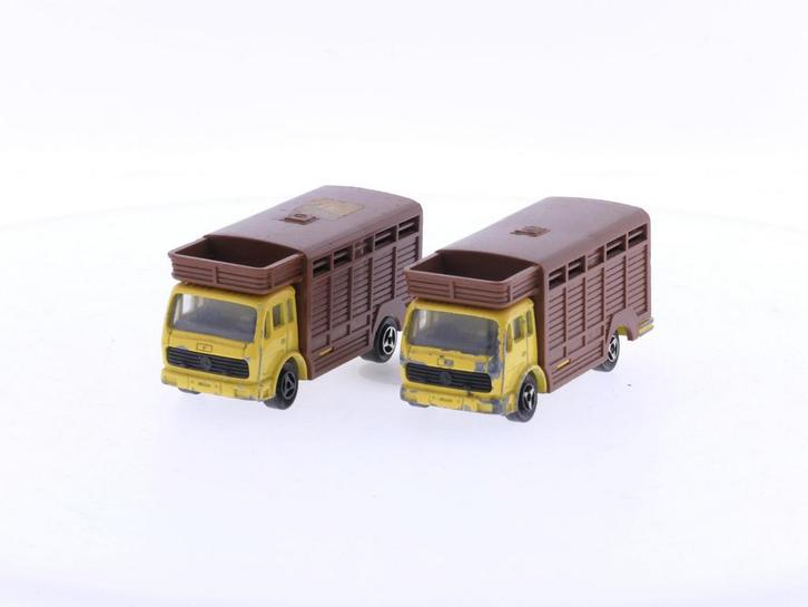 Schaal 1:100 2x Majorette Mercedes Benz 254 Dallas Ewing..., Hobby & Loisirs créatifs, Voitures miniatures | Échelles Autre, Enlèvement ou Envoi