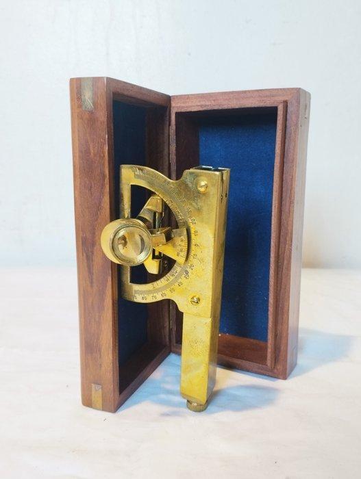à pinnules , instrument scientifique rare de géodésie ,, Antiek en Kunst, Curiosa en Brocante