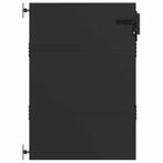 Tuinpoort Zwart 105x150 | Retour Deal | 40% Korting, Tuin en Terras, Met poort, Verzenden, Nieuw, Tuinhek