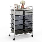 2dekans | Coast Rolwagen met 15 lades - 63 x 37 x 87 cm -, Ophalen of Verzenden, Nieuw