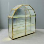 Vitrine - Messing, Kristal