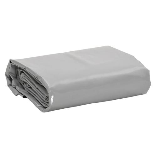 vidaXL Dekzeil 650 g/m² 3x3 m grijs, Doe-het-zelf en Bouw, Overige Doe-Het-Zelf en Bouw, Nieuw, Verzenden