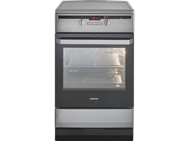 Inventum VFI5042RVS - Vrijstaand inductie fornuis - 4, Huis en Inrichting, Woonaccessoires | Overige, Nieuw, Verzenden