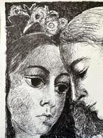 Paul Delvaux (1897-1994) - Confidences, Antiek en Kunst