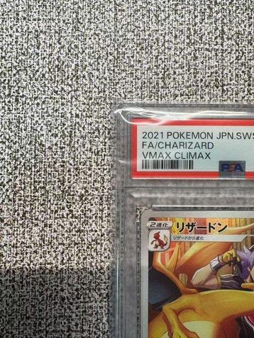 Pokémon - 1 Graded card - Dracaufeu - Sword and Shield - PSA