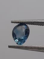 Natural blue sapphire - 0.38 ct - Pear - heated - Australia, Nieuw, Verzenden