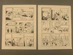Hergé - 2 Print - Tintin - Tintin et le lac aux requins -