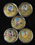 Themacollectie - Prachtige collectie van 5 Disney-gouden, Nieuw