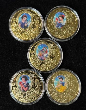 Themacollectie - Prachtige collectie van 5 Disney-gouden