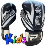 PunchR™ Kids Bokshandschoenen Electric Zwart Wit, Sport en Fitness, Nieuw, Bokshandschoenen, Verzenden