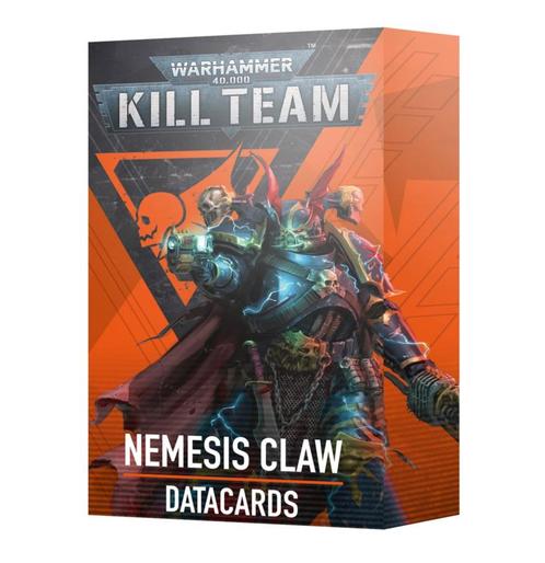 Kill Team Nemesis claw datacards (Warhammer nieuw), Hobby en Vrije tijd, Wargaming, Ophalen of Verzenden