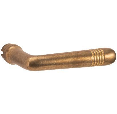Deurklink Art-Deco messing antiek, Doe-het-zelf en Bouw, Hang- en Sluitwerk, Klink of Kruk, Nieuw, Overige materialen