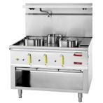Wokfornuis | ASIA II | Gas | 3 Wokbranders (3x 20/25/35kW), Verzenden, Nieuw in verpakking