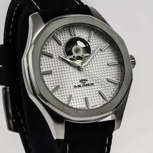 Murex - Open Heart Automatic - MUA657-SX-1 - Sans Prix de, Handtassen en Accessoires, Horloges | Heren