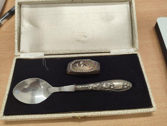 Doopset (2) - .833 zilver, Antiek en Kunst, Antiek | Zilver en Goud