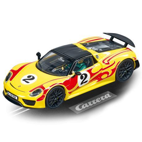 Porsche 918 Spyder  No.2  - 27599 | Carrera Evolution auto, Hobby en Vrije tijd, Modelbouw | Auto's en Voertuigen, Verzenden